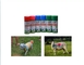 Κόκκινο γαλαζοπράσινο ζώο που χαρακτηρίζει το υγρό επίστρωμα χρωμάτων ψεκασμού για το χοίρο/τα πρόβατα/τα βοοειδή