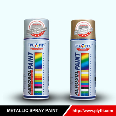 Υδροφρεσκόμενο χρώμα ψεκασμού LPG Propellant Aerosol Spray Paint για μεταλλική χρήση