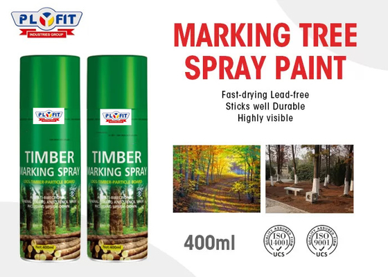 Ορατά λαμπερά χρώματα Δασική βαφή σήμανσης δέντρων Για χρήση στις βιομηχανίες επεξεργασίας ξυλείας