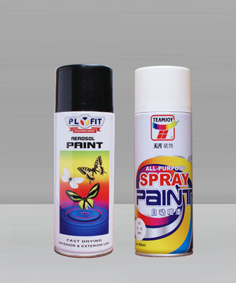 Multi Color Aerosol Spray Paint 450ml Υγρή Κατάσταση Επικάλυψης 60 λεπτά Σκληρό Στεγνό