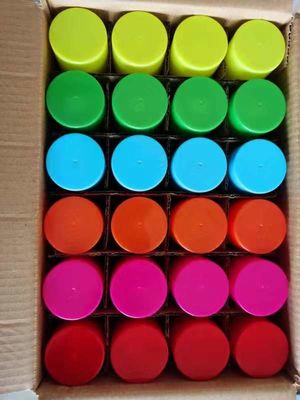 Κόμματος διακοσμήσεων πολυ χρώματος χρώμα σειράς κόμματος τρελλό εύφλεκτο στιλπνό φωτεινό μη