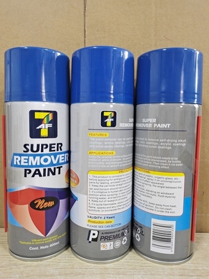400ml ισχυρός Remover χρωμάτων αερολύματος ακρυλικός σαφής κατασκευαστής cOem χρώματος