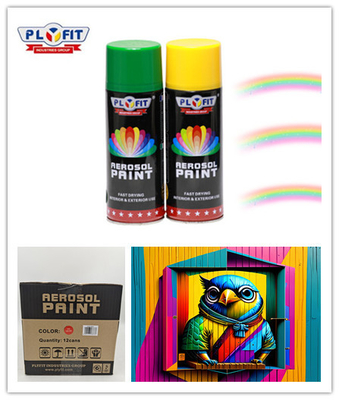 PLYFIT Γρήγορη ξήρανση 450 ml Αντισιώδης μπογιά για όλους τους σκοπούς