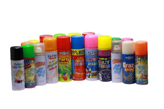 Joker χρωματιστή κορδέλα πάρτι String χιόνι Aerosol σπρέι για όλα τα είδη των εορτών και των εορτών