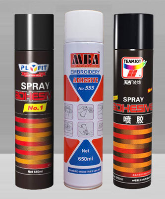 Ο υφαντικός ψεκασμός συγκολλητικό 650ml στεγανοποιεί την κόλλα σιλικόνης