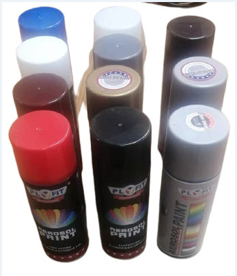 Ασφαλές αδιάβροχο 400ml ακρυλικό χρώμα ψεκασμού αυτοκινήτων παιδιών πολύχρωμο