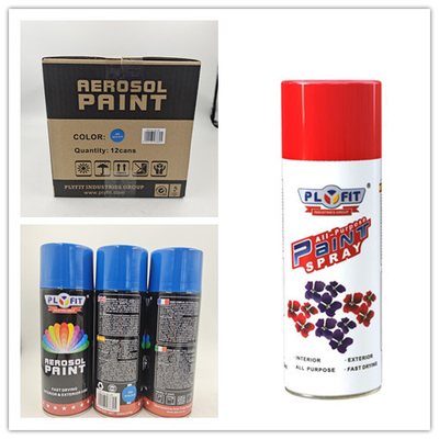 1.5g/S λευκοσίδηρος γρήγορο ξηρό TUV χρωμάτων 450ml ψεκασμού αερολύματος εκτίναξης για το χάλυβα